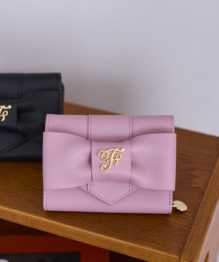 Maison de FLEUR「【WEB限定カラーあり】ベルトリボンミニウォレット」|財布|