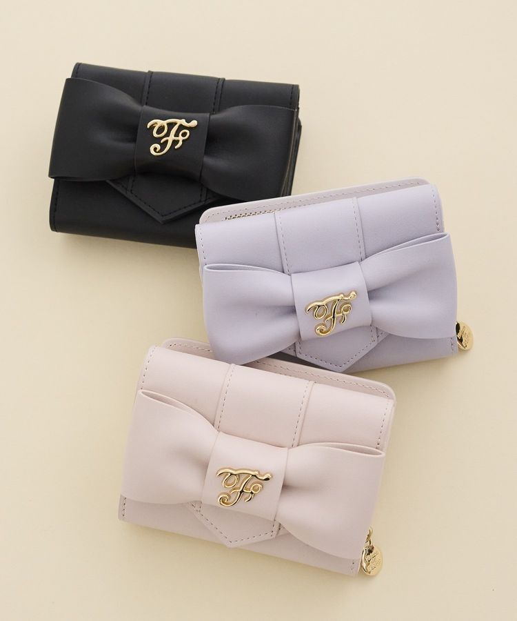 Maison de FLEUR「【WEB限定カラーあり】ベルトリボンミニウォレット」|財布|
