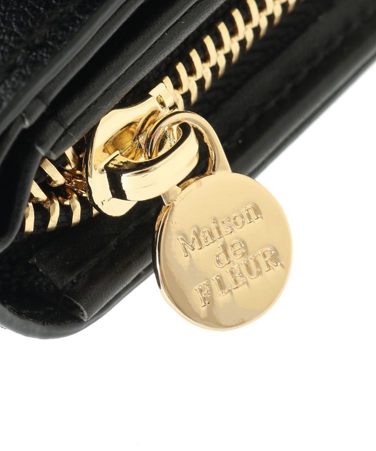 Maison de FLEUR「【WEB限定カラーあり】ベルトリボンミニウォレット」|財布|