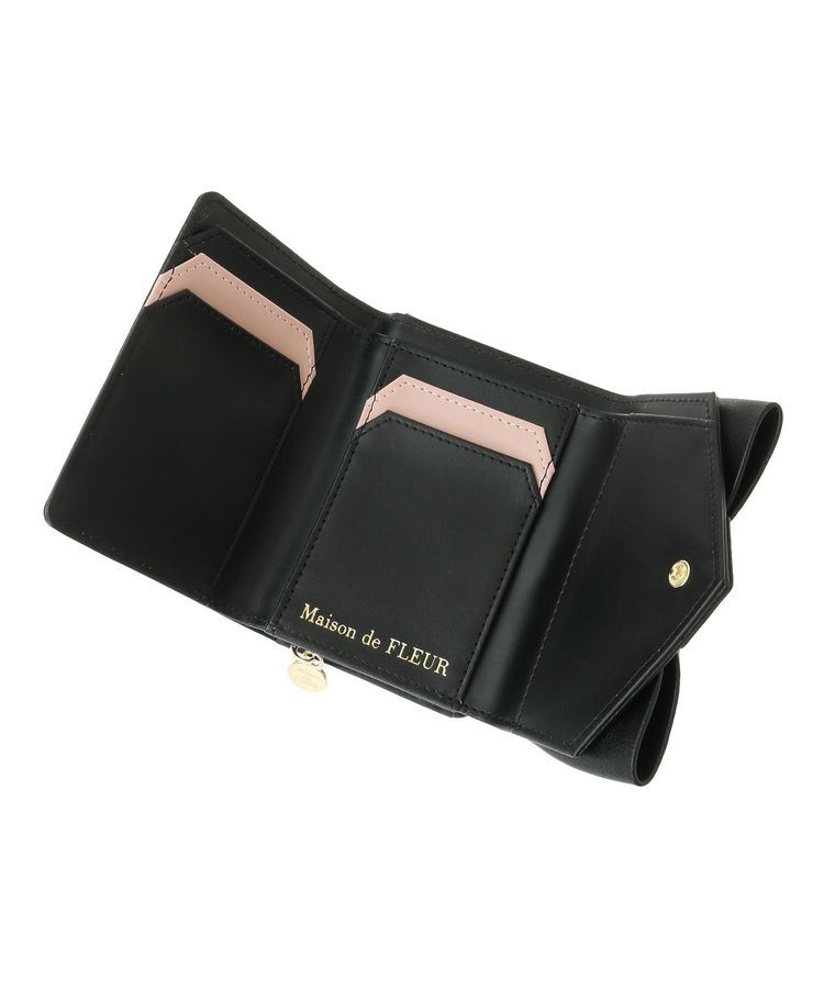 Maison de FLEUR「【WEB限定カラーあり】ベルトリボンミニウォレット」|財布|