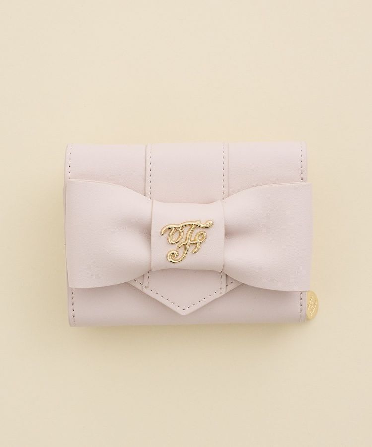 Maison de FLEUR「【WEB限定カラーあり】ベルトリボンミニウォレット」|財布|