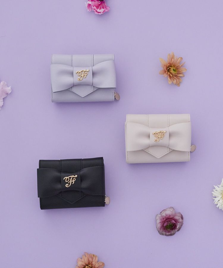 Maison de FLEUR「【WEB限定カラーあり】ベルトリボンミニウォレット」|財布|