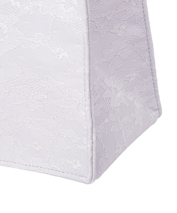 Maison de FLEUR「ブルーマニアフリルハンドルスクエアトートバッグ」|トートバッグ|