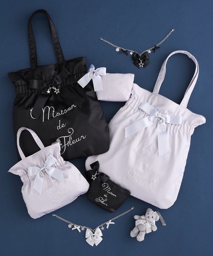 Maison de FLEUR「スターリボントートバッグ」|トートバッグ|