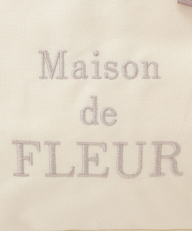 Maison de FLEUR「フロントフリルマルチポケットトートバッグ」|トートバッグ|