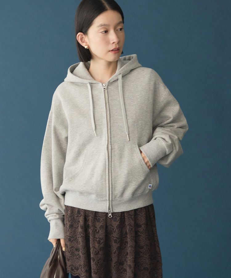 AMERICAN HOLIC「【RUSSELL】スウェットZIPパーカー」|スウェット・ジャージ|Gray Mixture