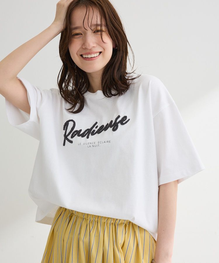 Green Parks「さがら刺繍Tシャツ」|Tシャツ・カットソー|