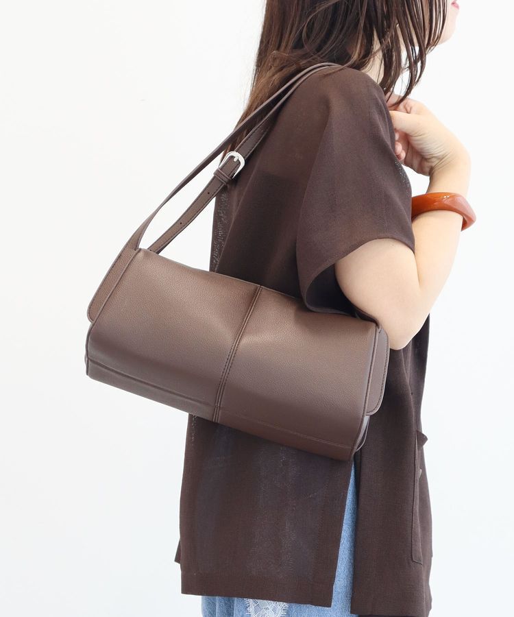 Green Parks「ワイドボストンバッグ」|その他|Brown