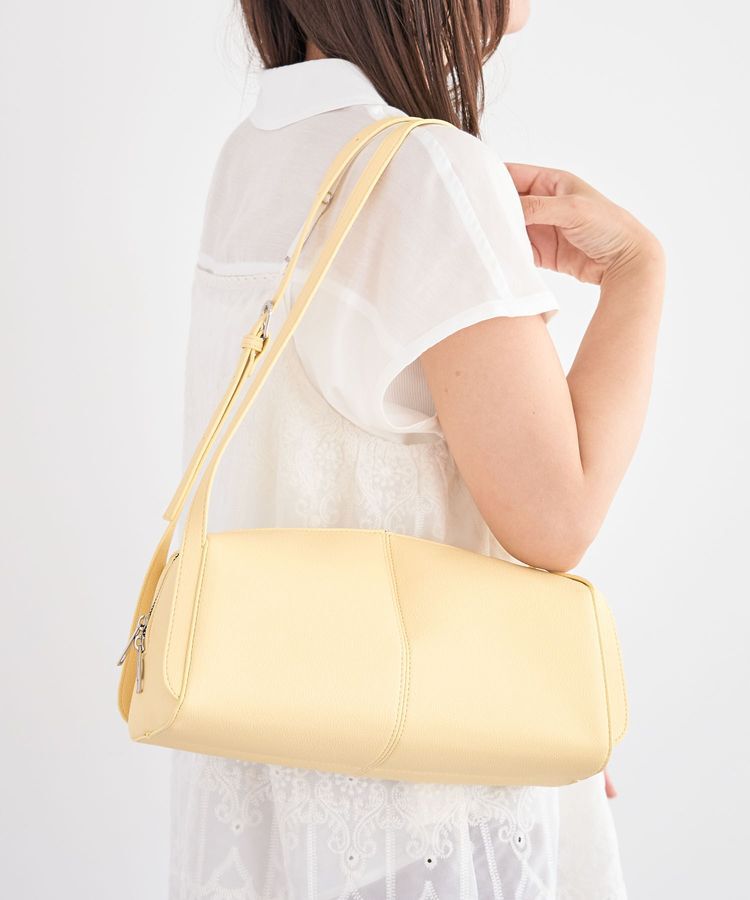 Green Parks「ワイドボストンバッグ」|その他|Light yellow