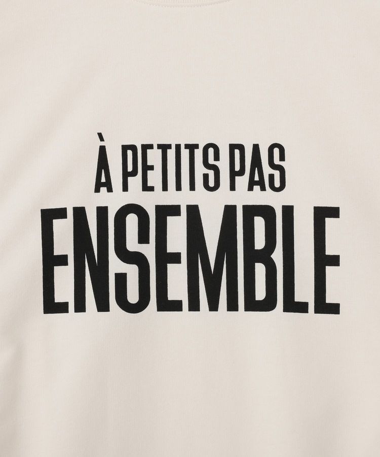 Green Parks「レースドッキングロゴ裏毛プルオーバー」|Tシャツ・カットソー|