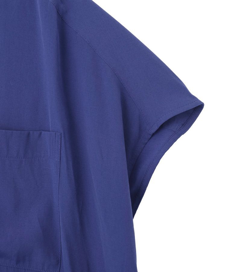 YECCA VECCA「【接触冷感/セットアップ可能】ポケットスキッパーシャツ」|シャツ・ブラウス|