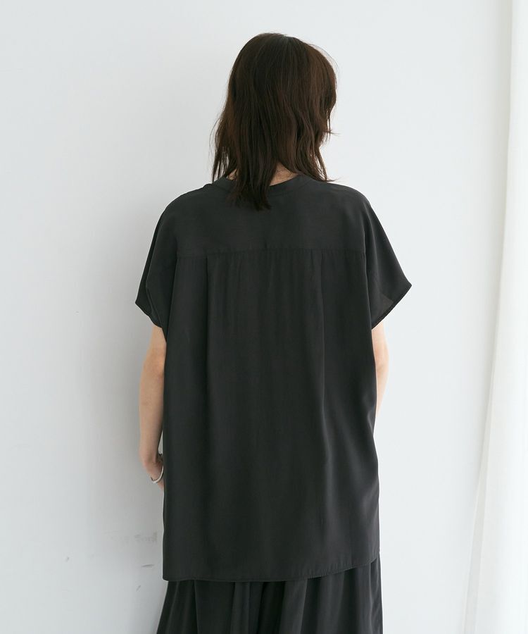 YECCA VECCA「【接触冷感/セットアップ可能】ポケットスキッパーシャツ」|シャツ・ブラウス|