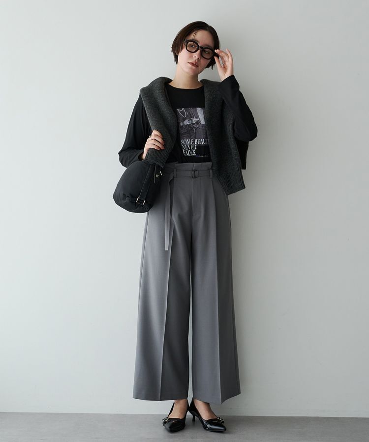 YECCA VECCA「フォトプリントロンTee」|Tシャツ・カットソー|