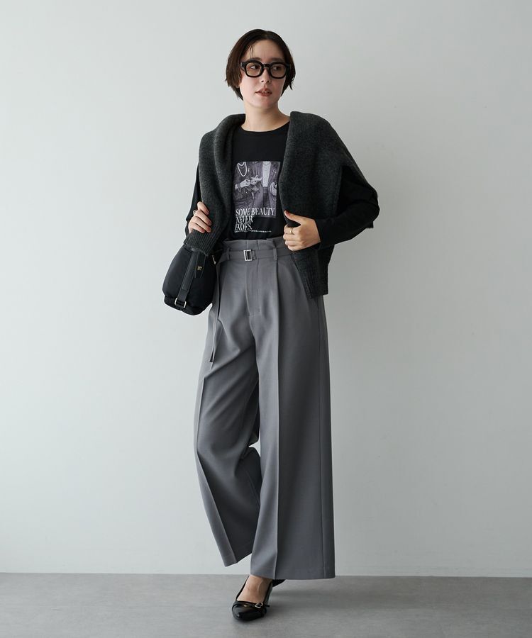 YECCA VECCA「フォトプリントロンTee」|Tシャツ・カットソー|