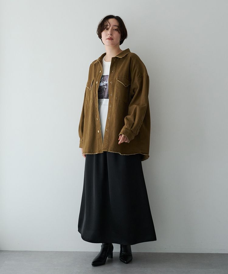 YECCA VECCA「フォトプリントロンTee」|Tシャツ・カットソー|