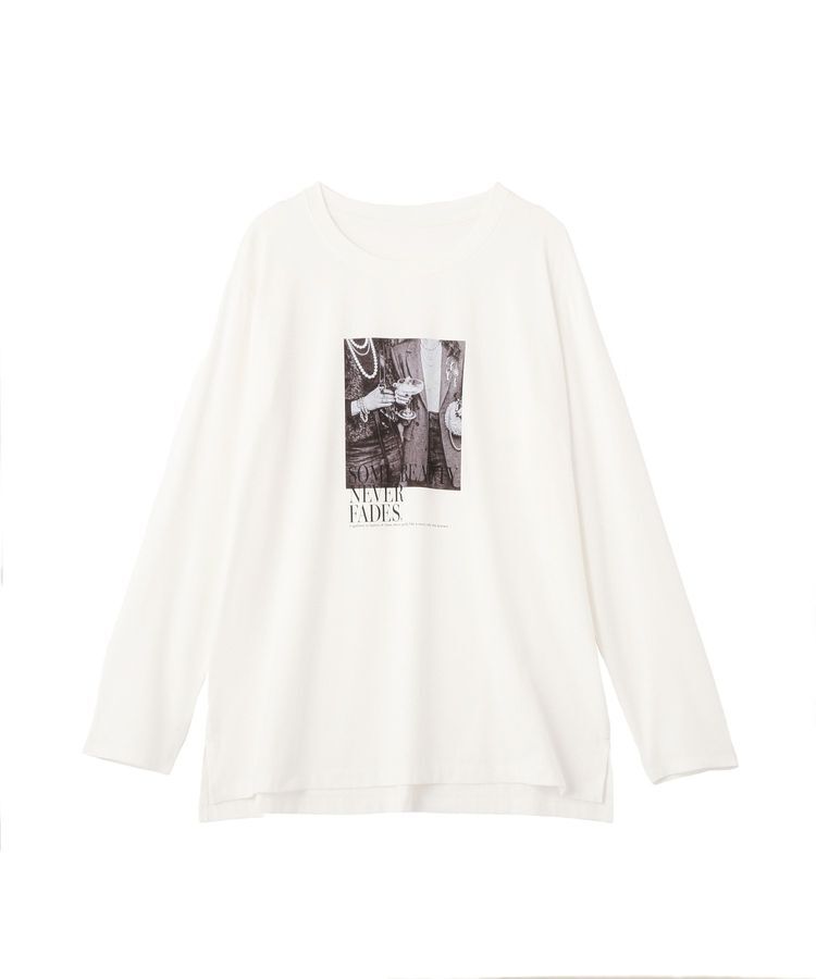 YECCA VECCA「フォトプリントロンTee」|Tシャツ・カットソー|