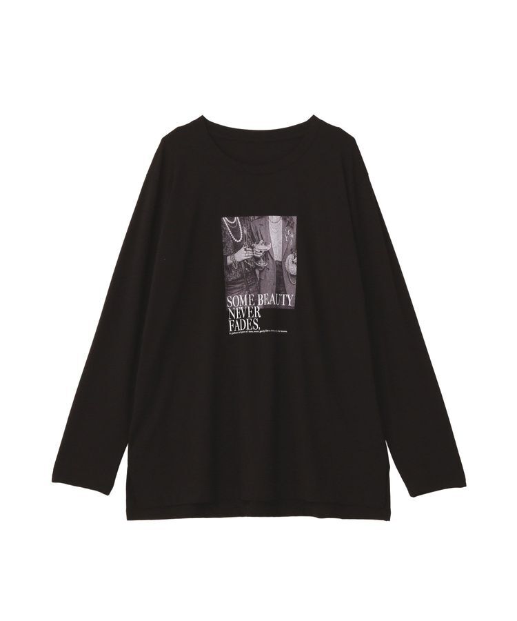 YECCA VECCA「フォトプリントロンTee」|Tシャツ・カットソー|
