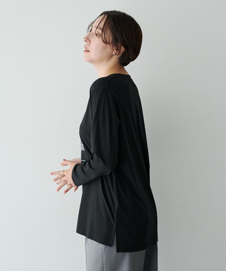 YECCA VECCA「フォトプリントロンTee」|Tシャツ・カットソー|