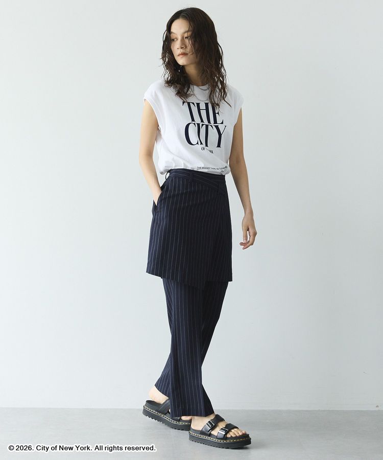 GARAGE OF GOOD CLOTHING「ピンストライプレイヤードロングパンツ」|その他|