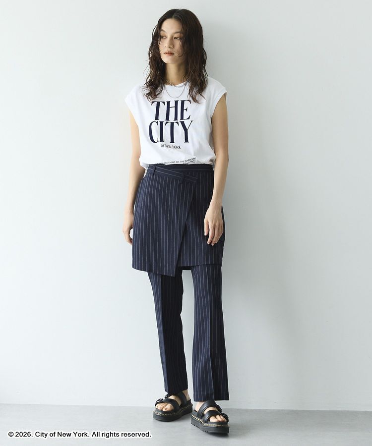 GARAGE OF GOOD CLOTHING「ピンストライプレイヤードロングパンツ」|その他|
