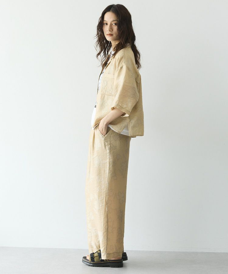 GARAGE OF GOOD CLOTHING「シアージャガード2タックロングパンツ」|その他|