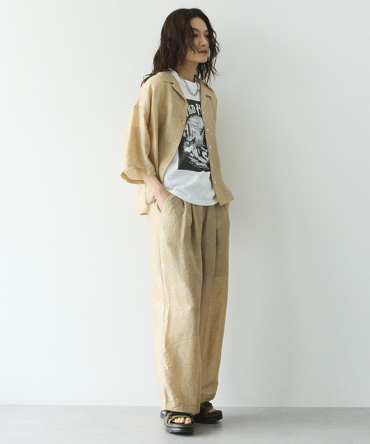 GARAGE OF GOOD CLOTHING「シアージャガード2タックロングパンツ」|その他|