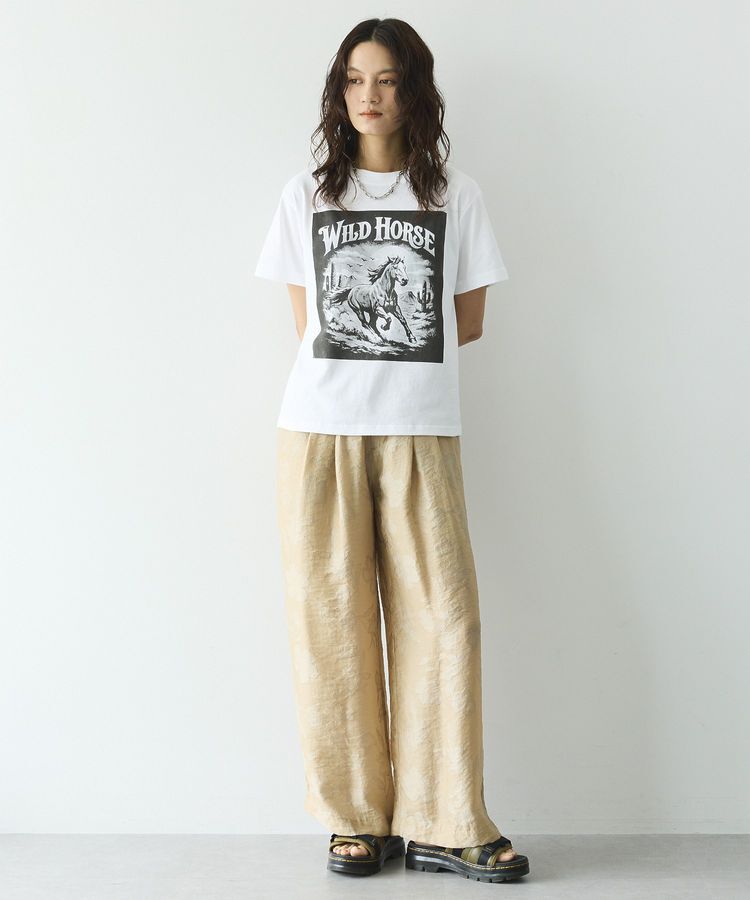 GARAGE OF GOOD CLOTHING「シアージャガード2タックロングパンツ」|その他|