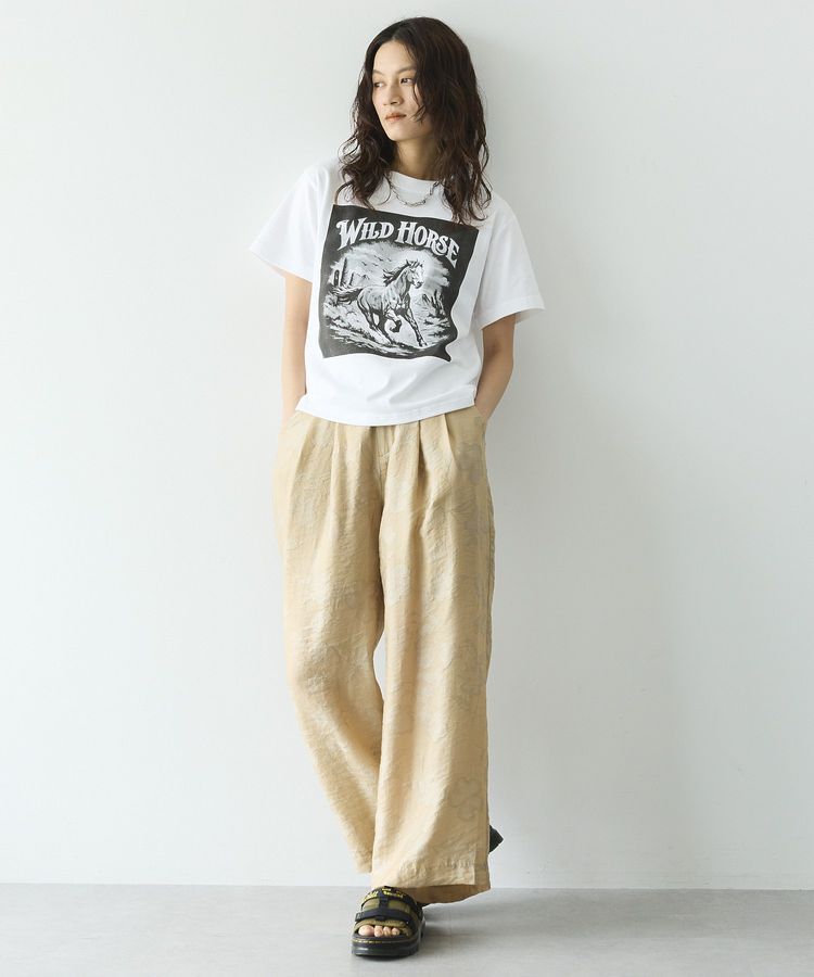 GARAGE OF GOOD CLOTHING「シアージャガード2タックロングパンツ」|その他|