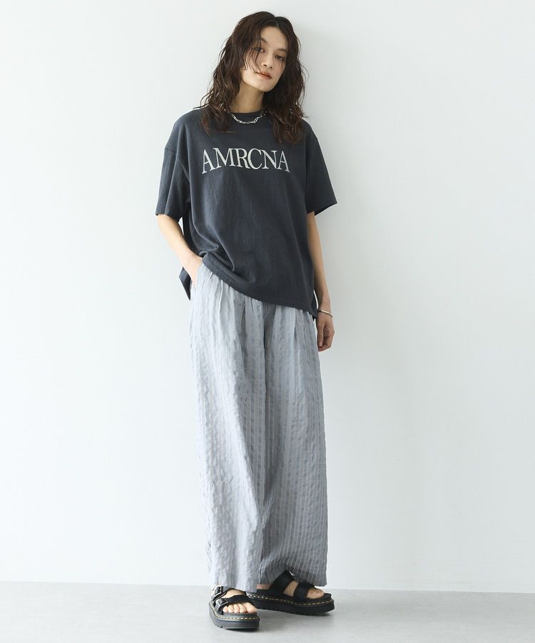 GARAGE OF GOOD CLOTHING「ストライプ2タックロングパンツ」|その他|