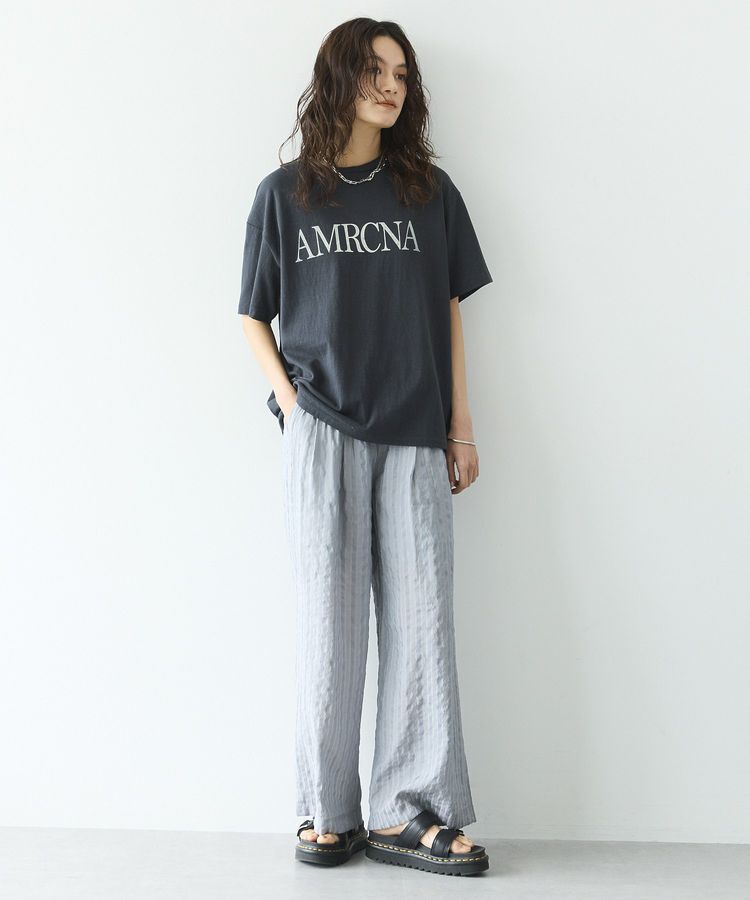 GARAGE OF GOOD CLOTHING「ストライプ2タックロングパンツ」|その他|