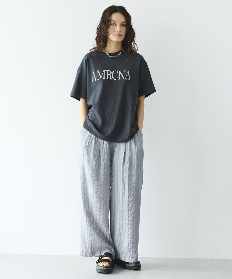GARAGE OF GOOD CLOTHING「ストライプ2タックロングパンツ」|その他|