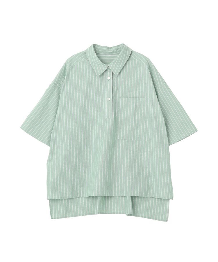 GARAGE OF GOOD CLOTHING「【日本製】ストライプスキッパーシャツ」|シャツ・ブラウス|