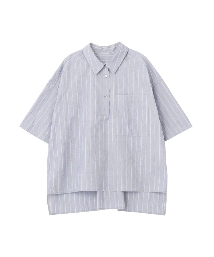 GARAGE OF GOOD CLOTHING「【日本製】ストライプスキッパーシャツ」|シャツ・ブラウス|