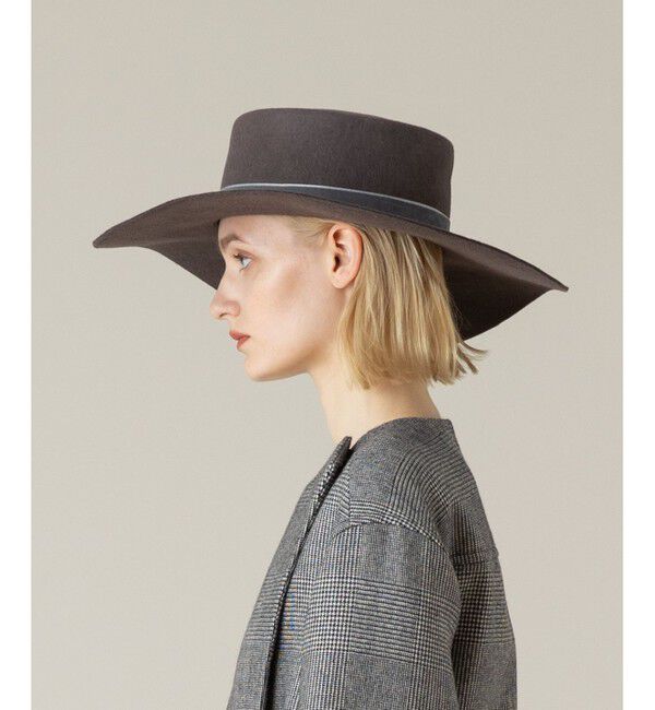 LOULOU WILLOUGHBY「【LOULOU WILLOUGHBY】ベロアリボンハット」|ハット|