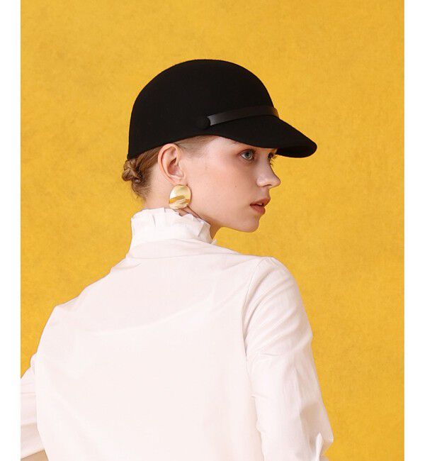 LOULOU WILLOUGHBY「フェルトキャップ」|ハット|