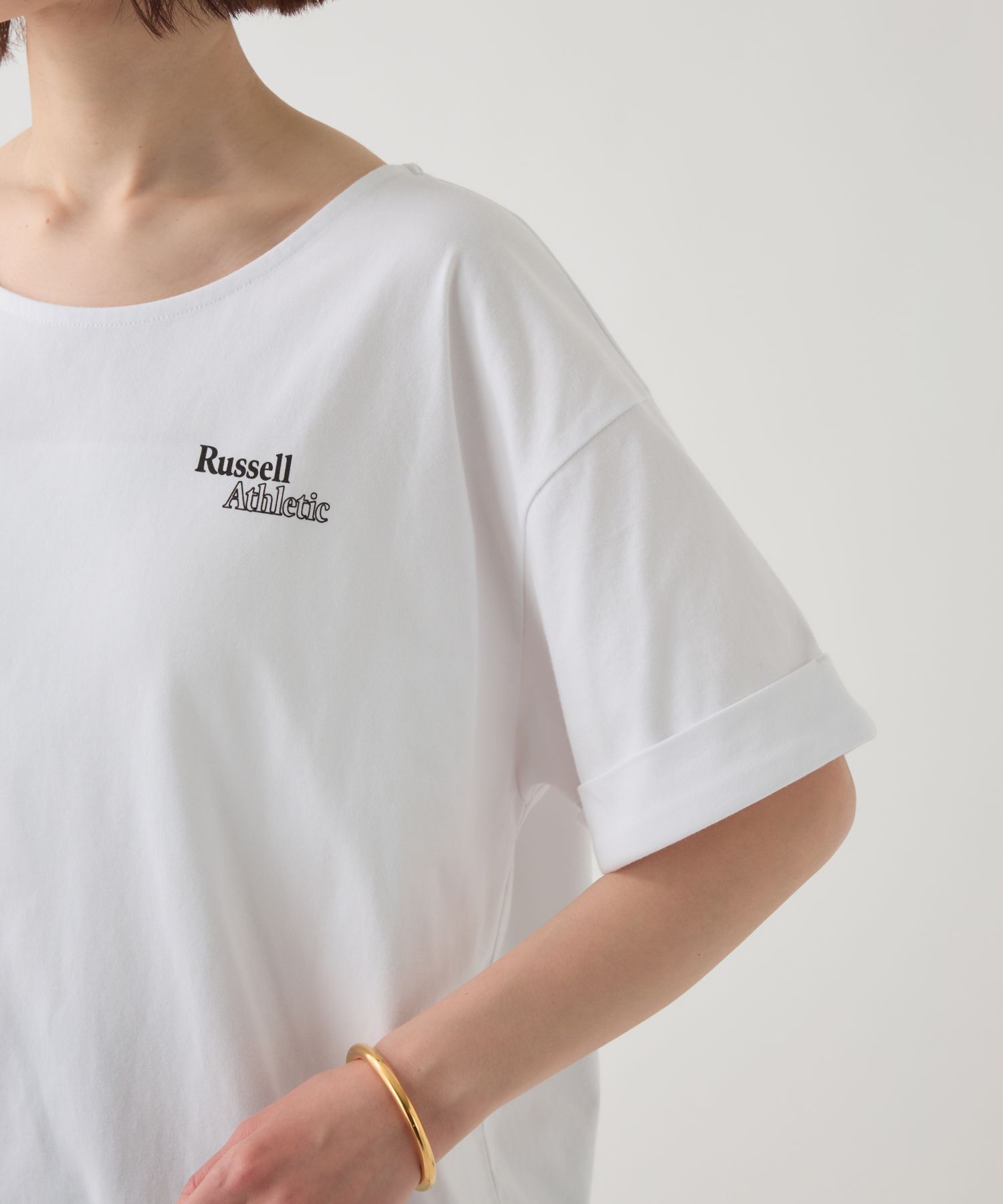  「【RUSSELL ATHLETIC】＜別注＞ドロストTEE」|Tシャツ・カットソー|