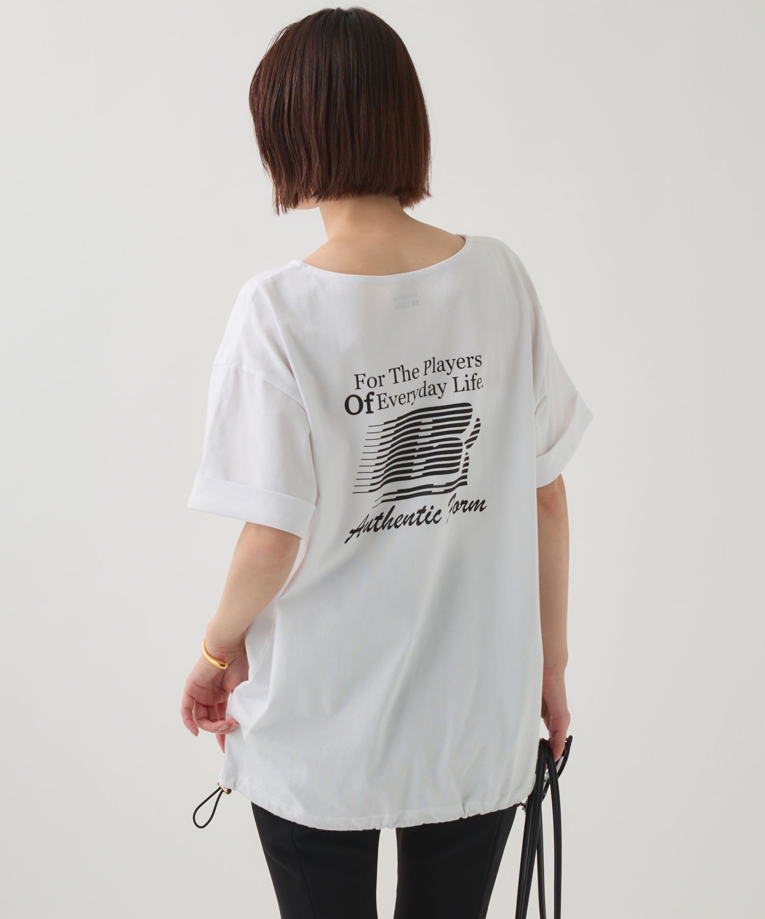  「【RUSSELL ATHLETIC】＜別注＞ドロストTEE」|Tシャツ・カットソー|