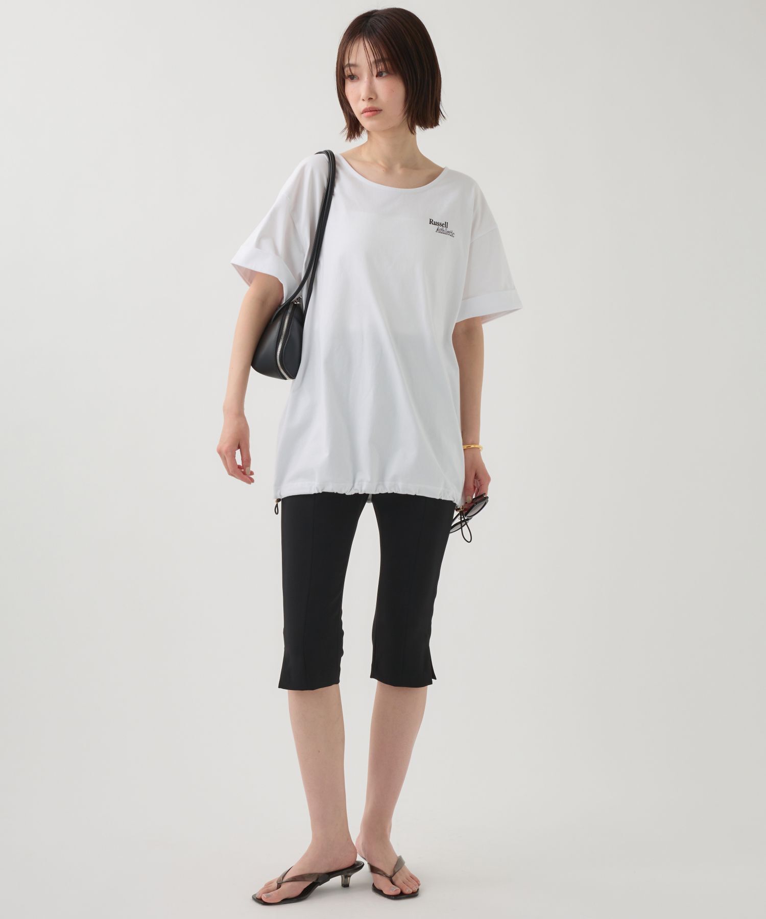  「【RUSSELL ATHLETIC】＜別注＞ドロストTEE」|Tシャツ・カットソー|