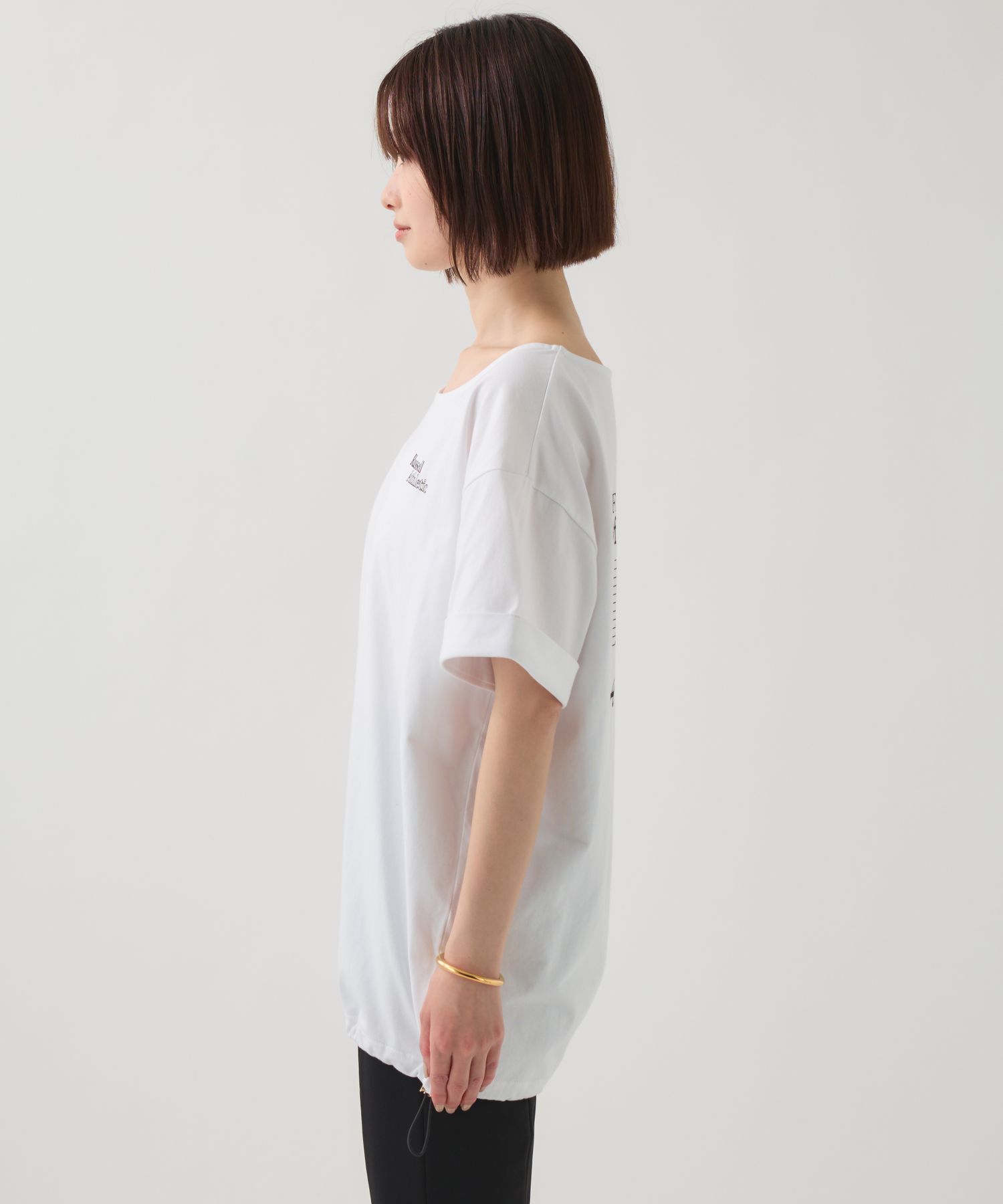  「【RUSSELL ATHLETIC】＜別注＞ドロストTEE」|Tシャツ・カットソー|