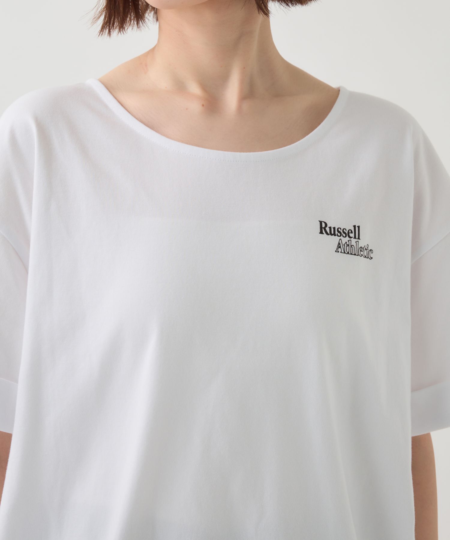  「【RUSSELL ATHLETIC】＜別注＞ドロストTEE」|Tシャツ・カットソー|