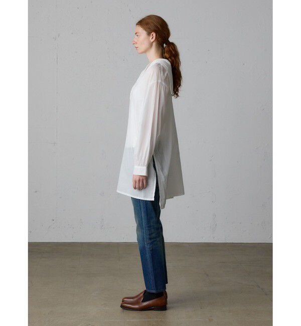MidiUmi「MidiUmi シースルーセーラーカラーチュニック」|ワンピース|