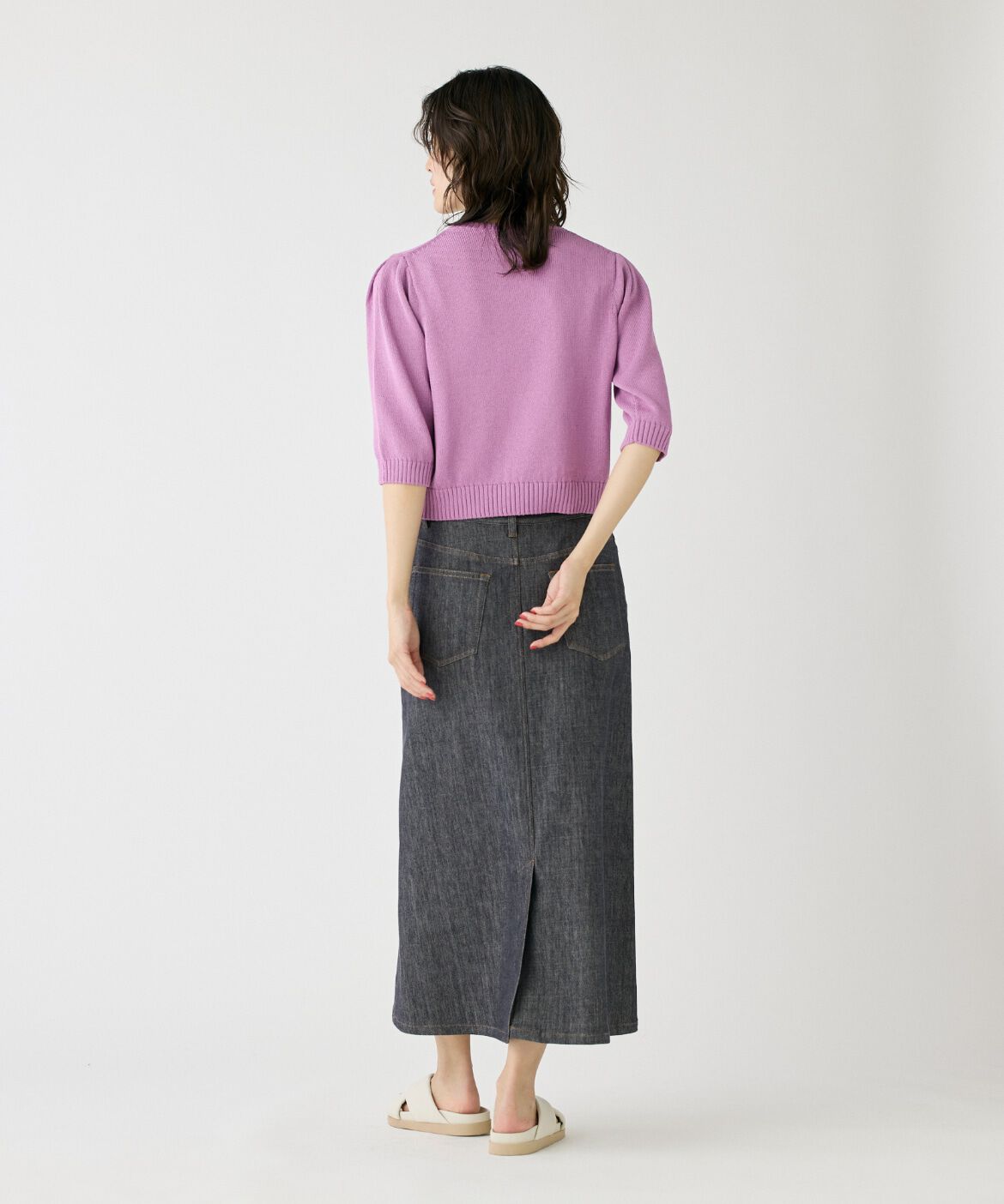 DAY by DAY it&rsquo;s international「ポケットワークストレートスカート《SUVIN DENIM》」|スカート|