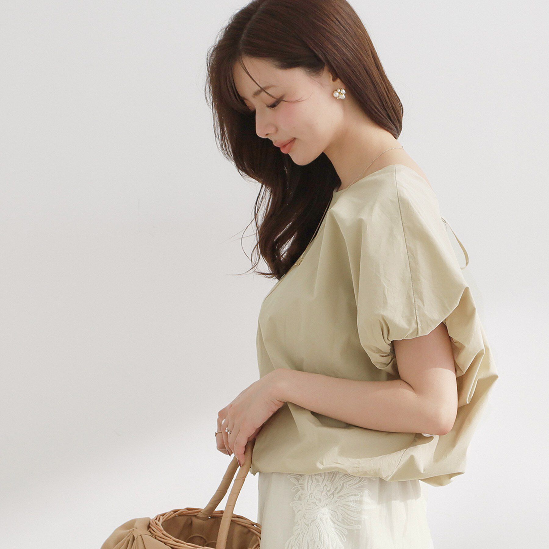 Couture broach「2WAYバルーンブラウス」|シャツ・ブラウス|