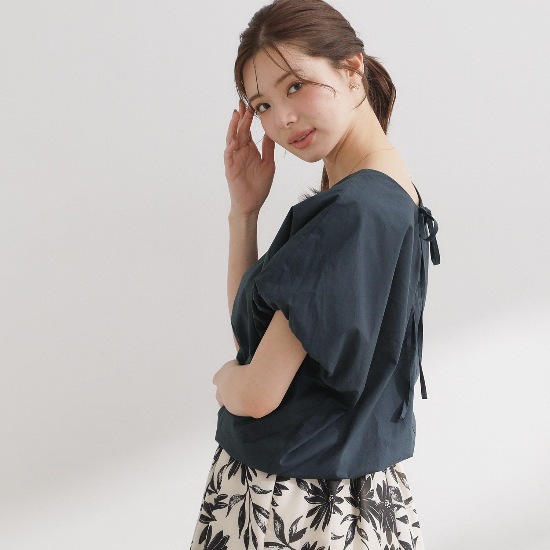 Couture broach「2WAYバルーンブラウス」|シャツ・ブラウス|