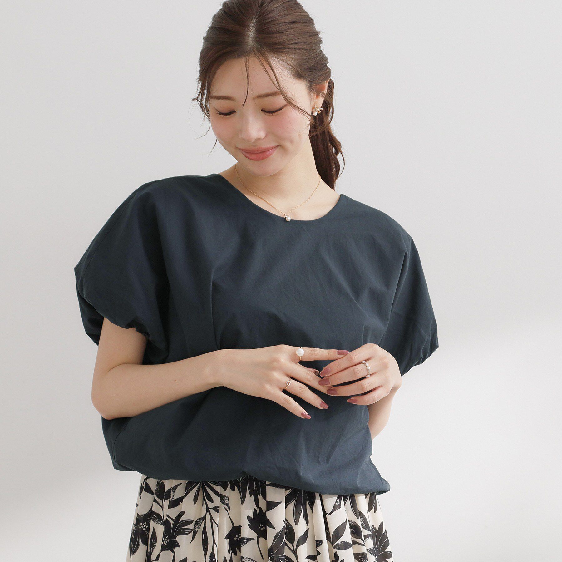 Couture broach「2WAYバルーンブラウス」|シャツ・ブラウス|