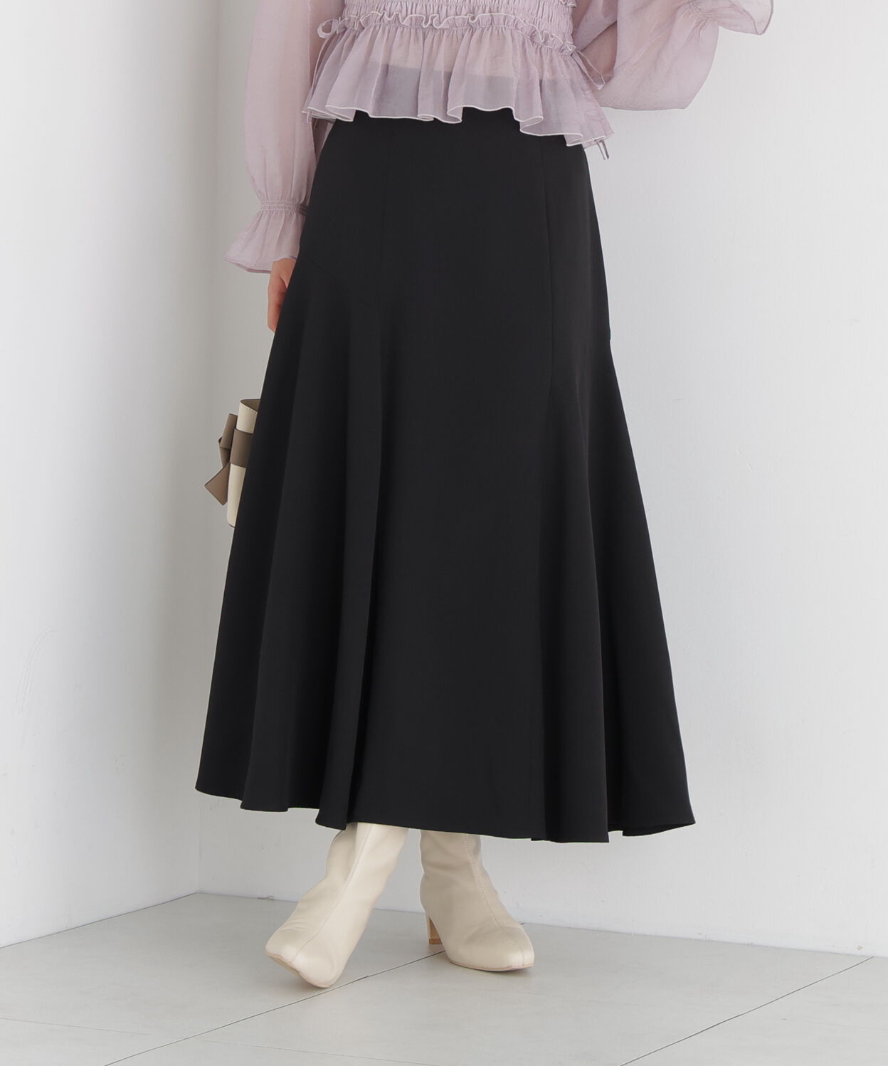 PROPORTION BODY DRESSING「アシメ切替スカート」|スカート|
