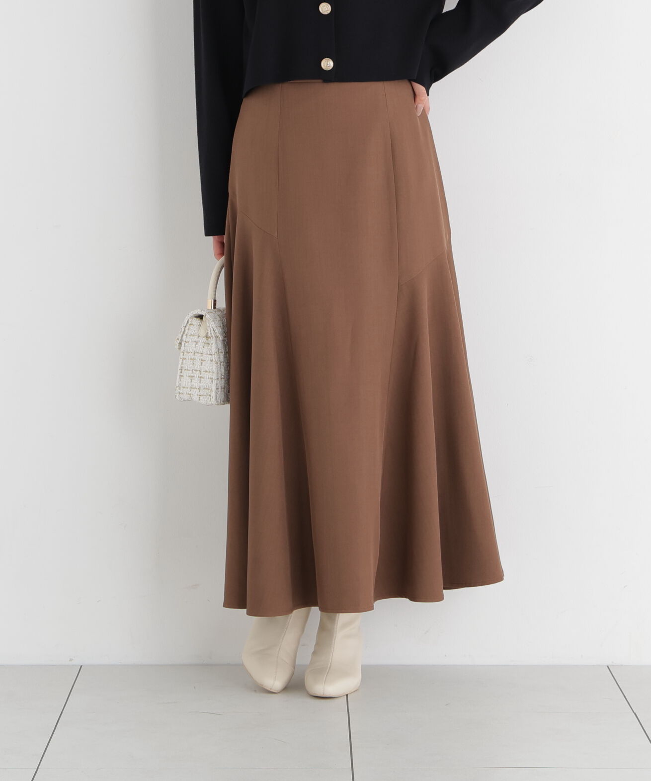 PROPORTION BODY DRESSING「アシメ切替スカート」|スカート|