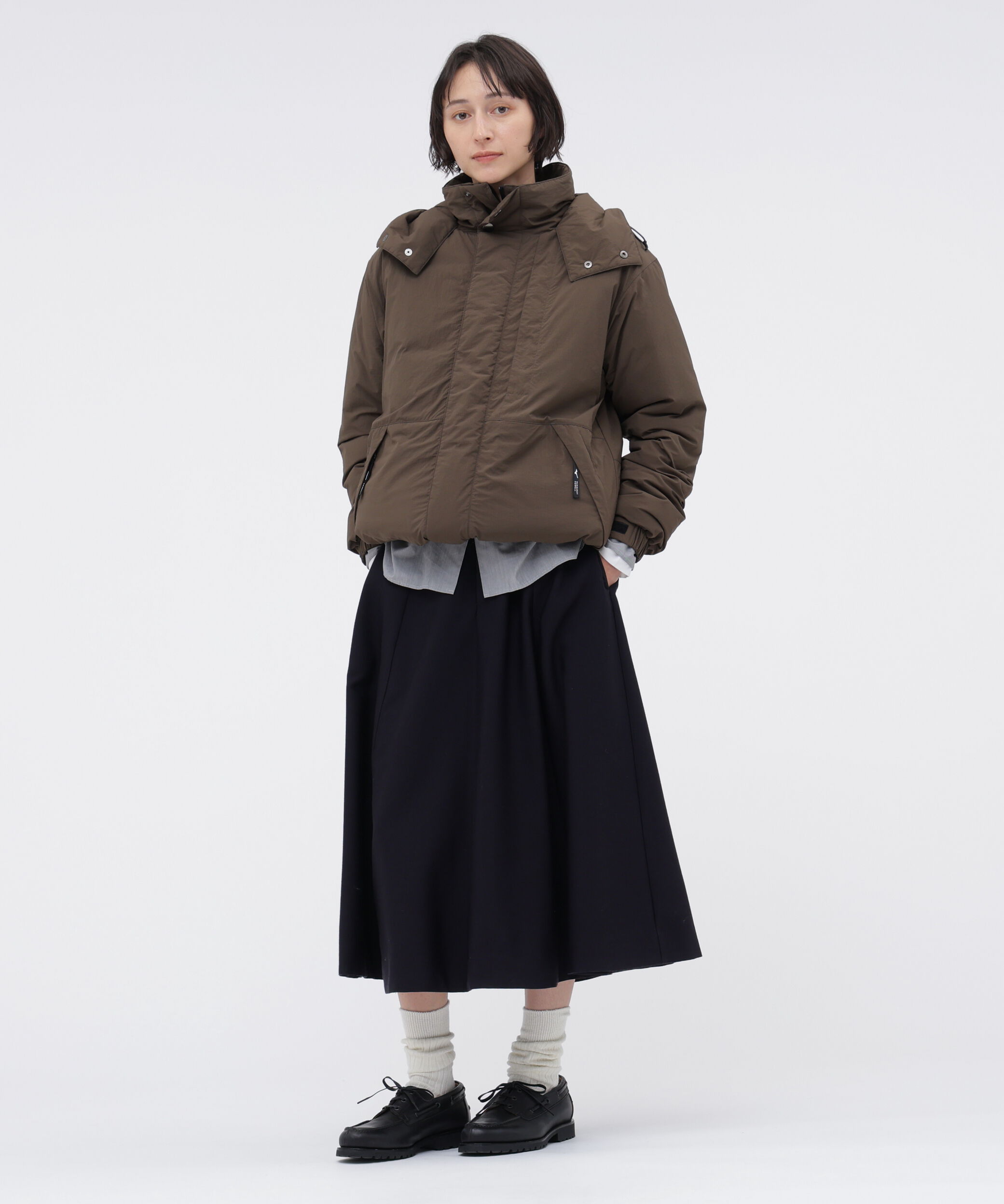  「WOOL COTTON MOLESKIN SKIRT」|スカート|