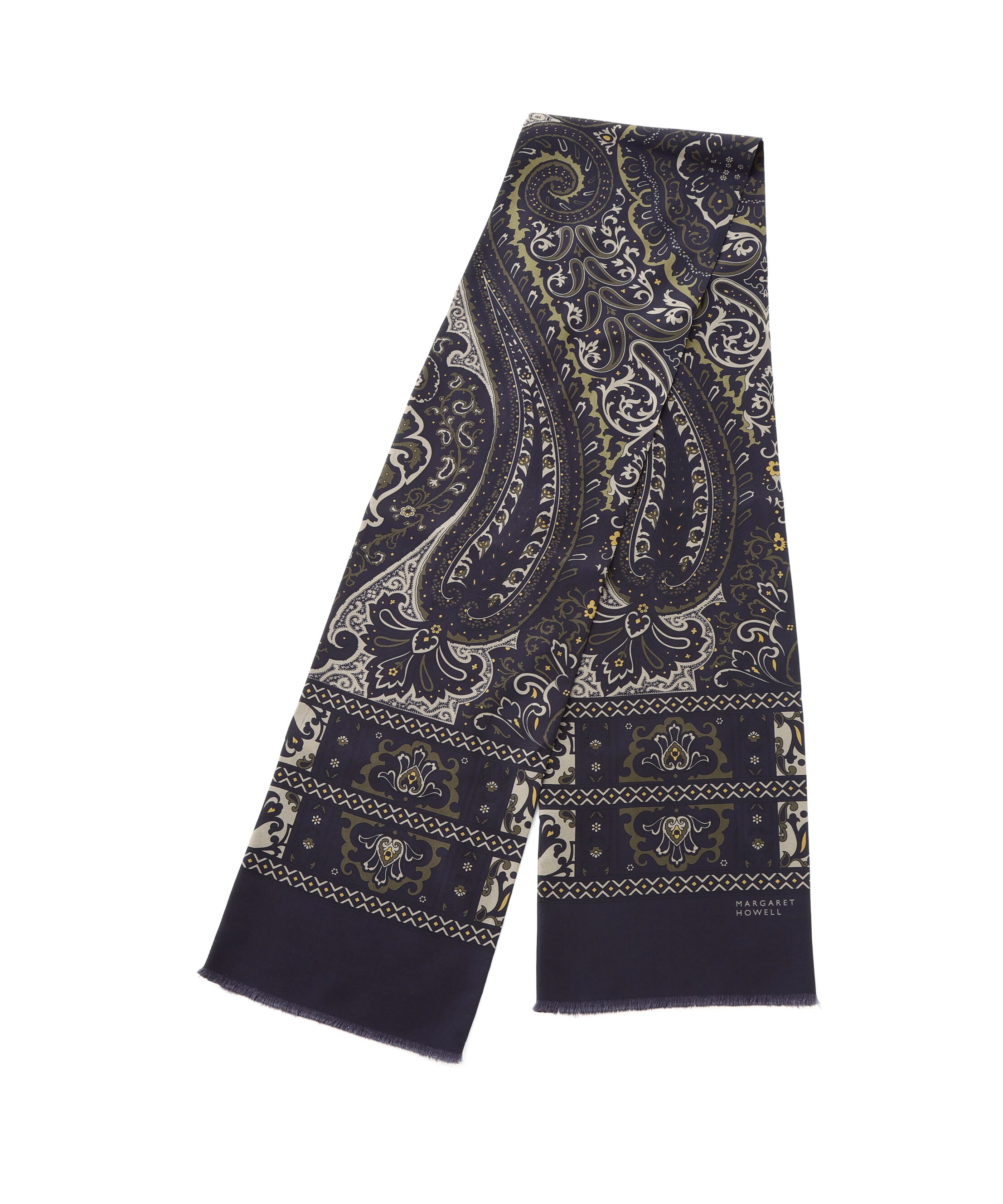  「PAISLEY SCARF SILK」|バンダナ・スカーフ|