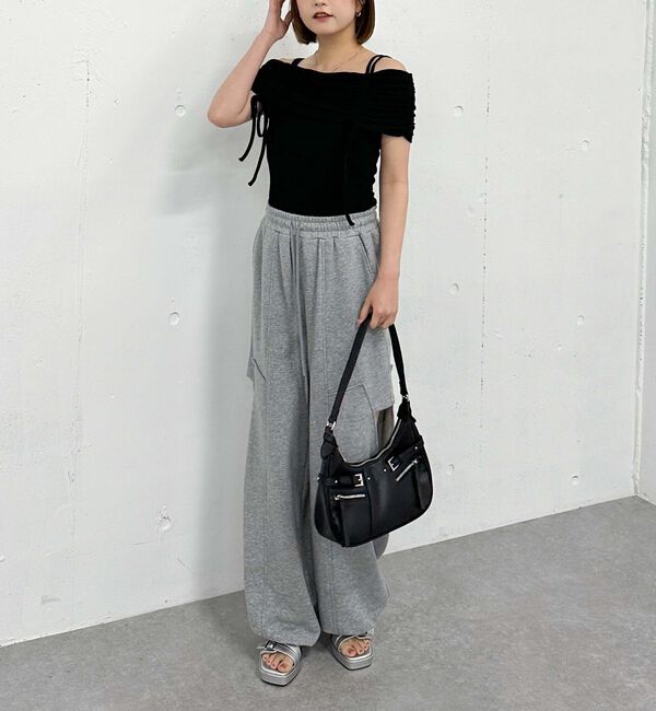 archives「ドロストオフショルカットＴＯＰＳ」|タンクトップ|